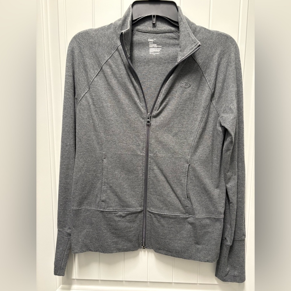 GAP Charcoal Women's Full-Zip Jacket